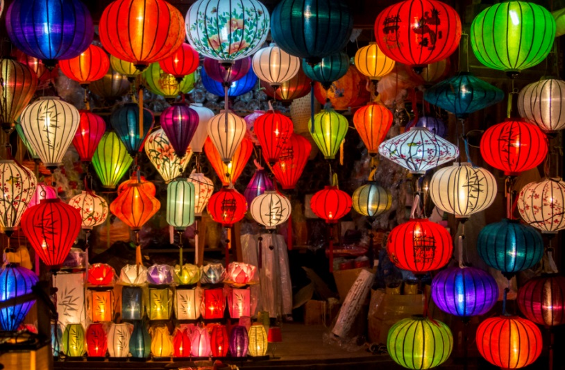 Colorful lanterns in Hoi An
